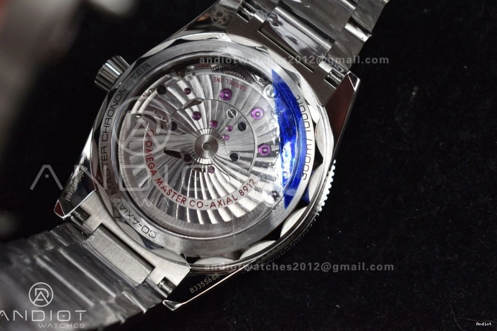 Heritage Seamaster Bracelet 1:1 Blue A8912 Clone On Super Edition VSF SS 300 Dial Best 1222